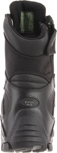 Vista 3 de Bates Botas de uniforme Delta con cremallera lateral de 8 pulgadas para hombre, Negro