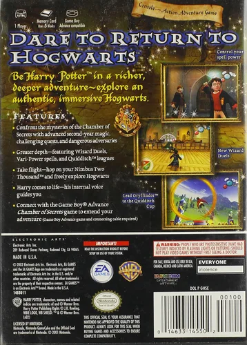 Vista 2 de Harry Potter & the Chamber of Secrets - GameCube