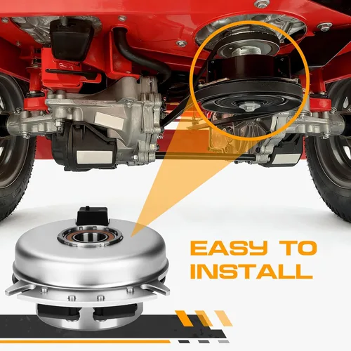 Vista 6 de Embrague de hoja de toma de fuerza 02763200 se adapta a Ariens Gravely 28 32 pulgadas cortacésped trasero motor Rider Zoom 52711900 52712000