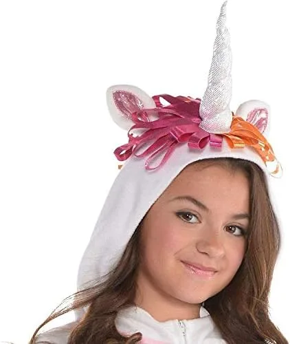 Vista 3 de Girls Unicorn Hooded Onesie