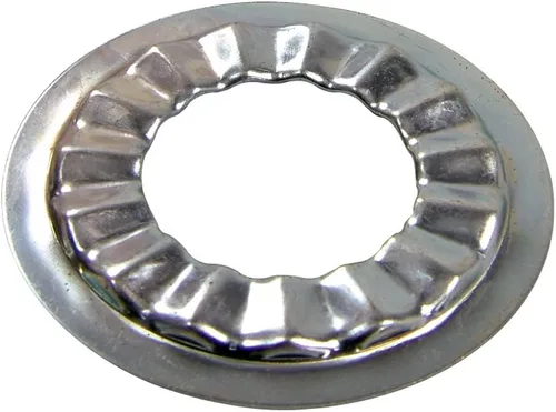 Vista 2 de Danco 36475B - Lavadora de grifo con roseta estilo dosel de 1/2 pulgada, acero chapado en cadmio, color blanco