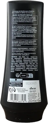 Vista 2 de Gliss Kur Ultimate Repair Conditioner 6.76 fl oz