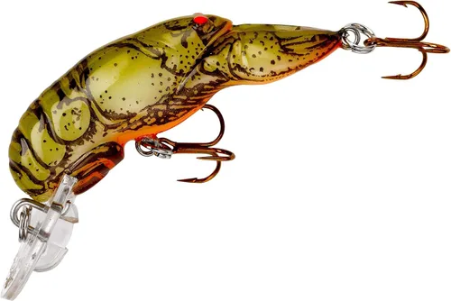 Vista 52 de Rebel Lures Cebo de Pesca Original Realista para Cangrejo Crankbait
