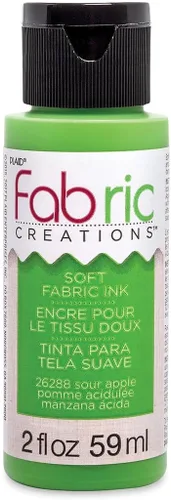 Vista 18 de Fabric Creations tinta para tela, 2 oz., Agua (Aqua), 2 onza