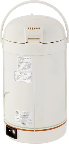 Vista 2 de Zojirushi CW-PZC22FC Micom supercaldera 2.2L, diseño floral, Blanco