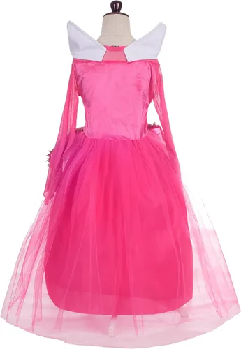 Vista 2 de Lito Angels Disfraz de princesa para niñas, disfraz de Halloween y Navidad con accesorios