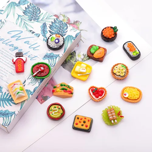 Vista 5 de 80 piezas de mini botellas de comida y bebidas, juguetes de comida de simulación para accesorios de cocina de casa de muñecas, mini juguetes