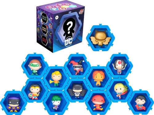 Vista 2 de Mattel NANO PODS Figuras coleccionables conectables del Universo DC. Sorpresa de juguete con personajes dentro de la cápsula adjunta, conéctese a
