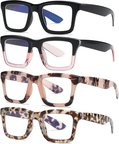 Vista 7 de Reading Glasses for Women Men Blue Light Blocking Readers