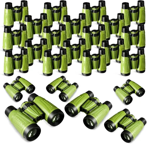 Vista 10 de Libima 24 prismáticos compactos educativos a granel con telescopio de cuerda para el cuello para aprender observación de aves, camping, senderismo