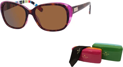 Vista 3 de Kate Spade HildePs Us Pillow Sunglasses for Women BUNDLE with Designer iWear Complimentary Eyewear Care Kit