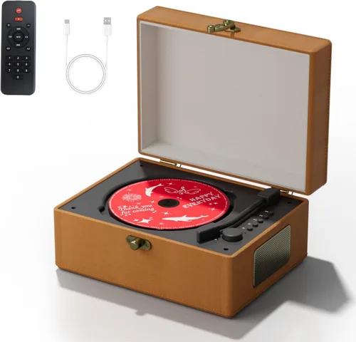 Vista 13 de Reproductor de CD rosa mullido con Bluetooth, control remoto