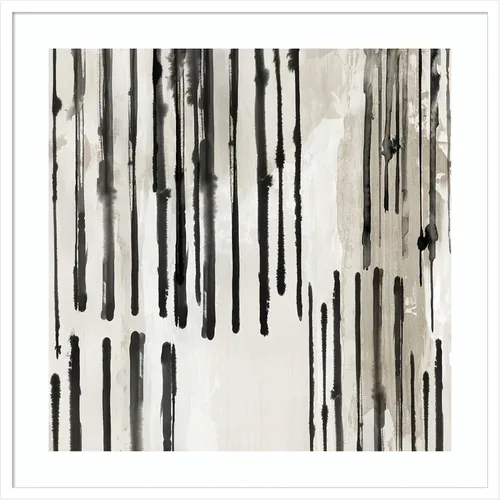 Vista 12 de Amanti Art Framed Wall Art Print 21x21 Linearity II by PI Studio, Abstract Wall Art, Modern Contemporary Decor, Medium Poster Painting Artwork for