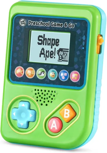 Vista 3 de LeapFrog Juguete de videojuego de mano preescolar Game and Go, verde