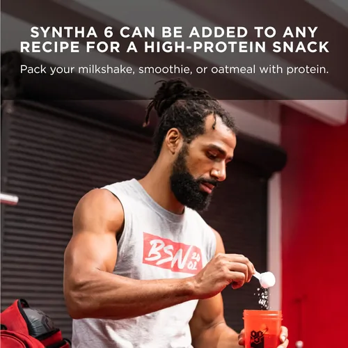 Vista 6 de BSN SYNTHA-6 Edge Polvo de Proteína, Polvo de Proteína de Chocolate con Proteína de Suero Hidrolizada, Caseína Micelar, Aislado de Proteína