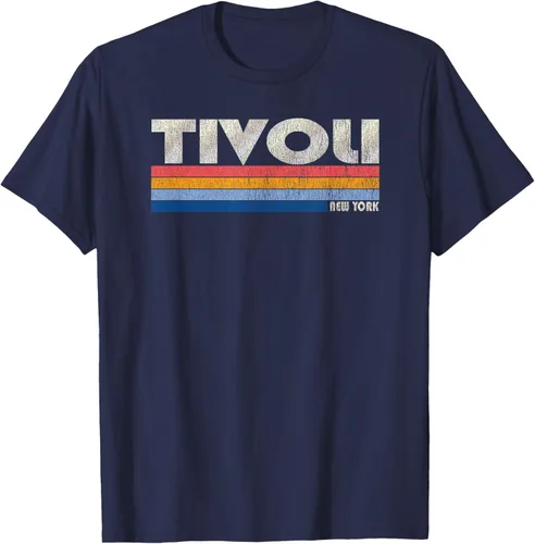 Vista 65 de Camiseta vintage de los años 80 estilo Tivoli NY