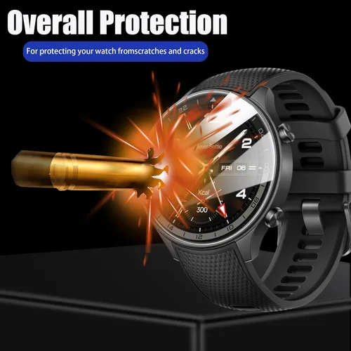 Vista 4 de Lamshaw Miyoo Mini V4 - Protector de pantalla de juegos de mano retro, película protectora de pantalla de vidrio templado 9H, compatible