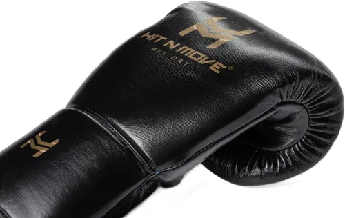 Vista 2 de HIT N MOVE All Day Plus - Guantes de boxeo con peso para hombre, equipo de boxeo, guantes de entrenamiento de bolsa pesada para boxeo
