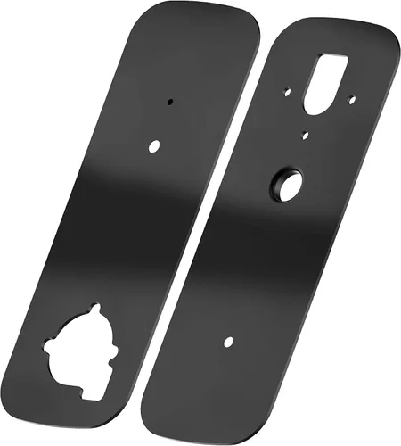 Vista 2 de Lockly Placa de cubierta inteligente para cerradura de puerta, accesorio para cerraduras inteligentes Lockly de acero inoxidable a prueba de óxido