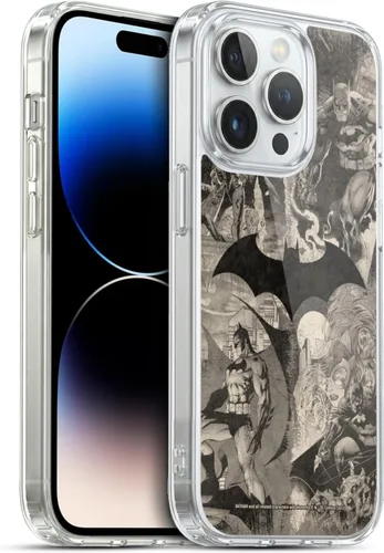 Vista 23 de Head Case Designs Funda de gel Hush con licencia oficial de Batman DC Comics #608 (protección de grado militar) compatible con Apple iPhone 7