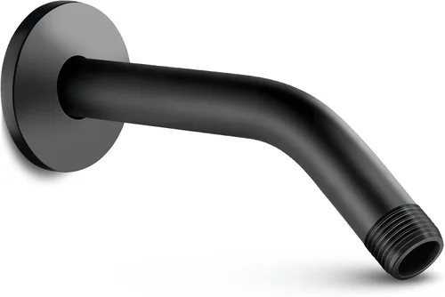 Vista 14 de Cobbe Brazo de ducha con brida y cinta de teflón, brazo de ducha de 6 pulgadas montado en la pared, extensión de acero inoxidable 304 para cabezal