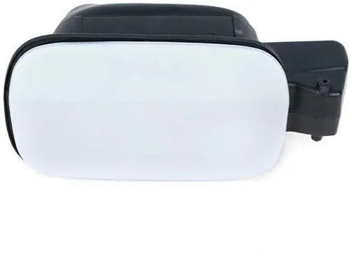 Vista 3 de Tapa del tanque de combustible sustituye a 561809857 para VW Passat 2012-2018 Tapa de puerta de llenado de combustible de color blanco pintado
