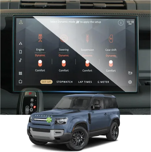 Vista 18 de Ruiya Protector de pantalla para Chevy Colorado/(2015 ~ 2022) GMC Canyon (2015 ~ 2020) GMC Yukon y Chevy Suburban/Tahoe de 8 pulgadas, vidrio
