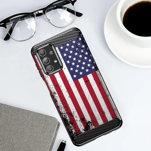 Vista 4 de CasesOnDeck Funda compatible con Samsung Galaxy A23 5G / A23 - Funda de TPU flexible y suave y ajustable con protección contra golpes