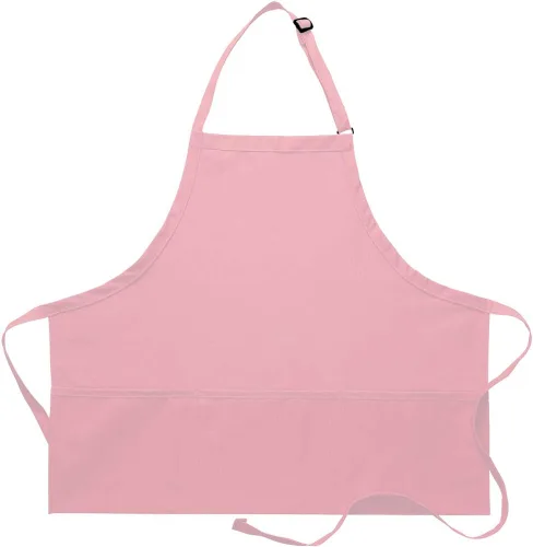 Vista 22 de DayStar Apparel Delantal con peto de 3 bolsillos de alta calidad con cuello ajustable y lazos extralargos, estilo 200