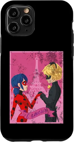 Vista 29 de Miraculous Ladybug Vintage Collection Paris Love - Carcasa para iPhone 17