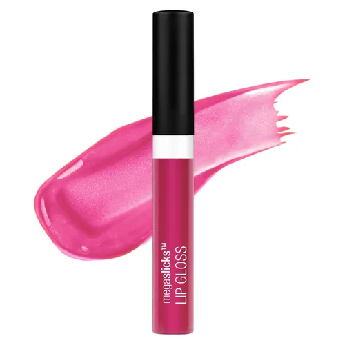 Vista 13 de Wet n Wild MegaSlicks Brillo labial, ultrabrillante, enriquecido con vitamina E, ultrabrillo de alta luminosidad hidratante, sin pruebas en animales