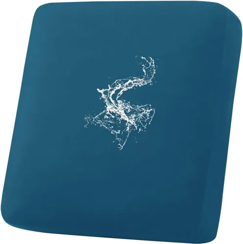 Vista 37 de hyha Fundas de cojín impermeables para sofá, funda elástica para asiento de sofá para perro, lavable, antideslizante, impermeable, fundas de cojín
