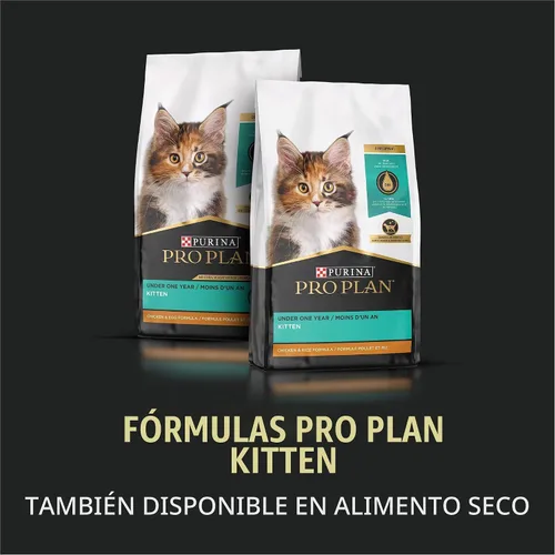 Vista 9 de Purina Pro Plan Paté, alimento húmedo para gatitos con alto contenido de proteínas, DEVELOPMENT entrée de pollo e hígado - (paquete de 24) latas