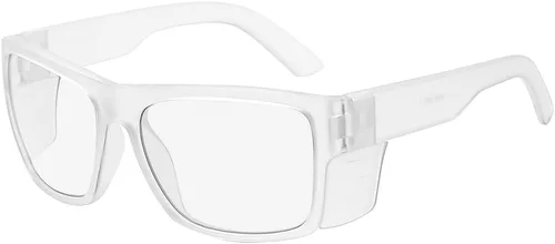 Vista 12 de Vidrio de seguridad de transición con ANSI Z87+ImpactApproved Wraparound&Anti Bluelight UV400
