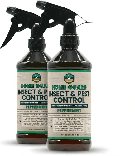Vista 10 de Home Guard MAX - Aerosol para el control de insectos y plagas de menta, espray de aceite de menta natural para insectos, aerosol de araña a base