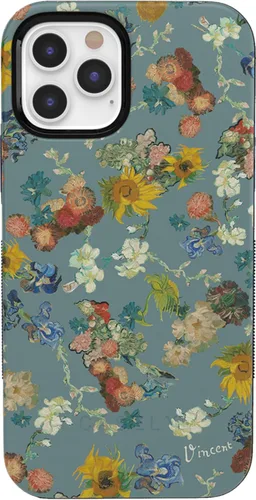 Vista 34 de Casely Funda para iPhone 12/12 Pro Funda de ondas metálicas negras y doradas con cobertura de 360 grados para tu teléfono, recortes precisos