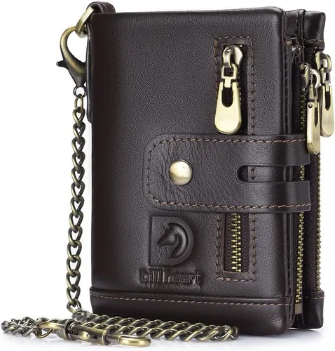 Vista 11 de bill heart BH0002-Billetera con cadena, Negro, Escandinavo