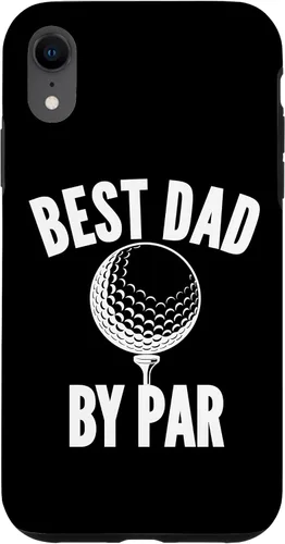 Vista 8 de iPhone 15 Best Dad by Par Golf Golfing Daddy Cute Funny Saying Case