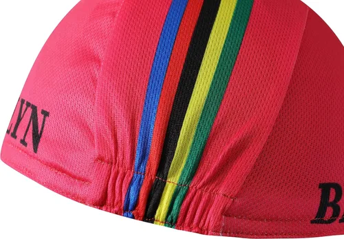 Vista 21 de Brooklyn - Gorra de ciclismo retro para usar debajo del casco, forro de casco de ciclismo, transpirable y absorción de sudor