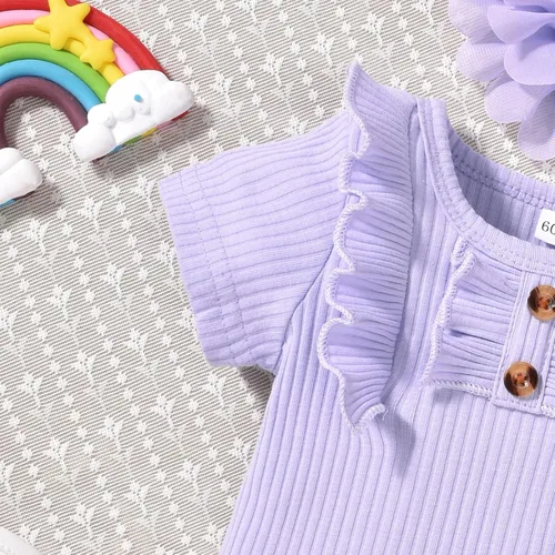 Vista 6 de Aalizzwell Traje de verano para bebés recién nacidos
