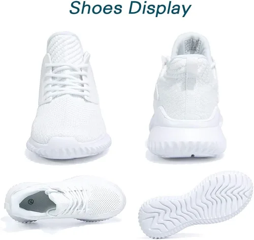 Vista 6 de Akk Zapatos para correr para hombre, ligeros, permiten el paso del aire, cómodos, informales, para caminar