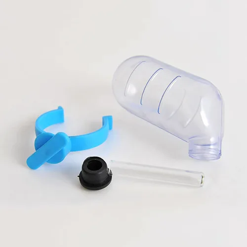 Vista 3 de Mini alimentador de botellas de agua antigoteo para hámsters, erizos, planeadores, ratas, ratas y otras mascotas y animales pequeños, dispensador