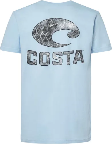 Vista 10 de Costa Del Mar Mossy Oak Coastal - Camiseta de manga corta con cuello redondo para hombre
