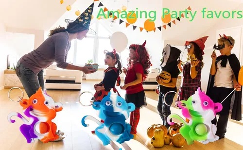 Vista 4 de Paquete de 24 juguetes divertidos de burbujas para niños, niños, aulas, estudiantes, regalos de profesores, recuerdos de fiesta de cumpleaños