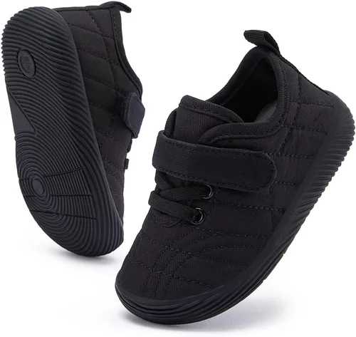 Vista 3 de BMCiTYBM Zapatos para caminar de malla transpirable para bebés, niños y niñas, ligeros, antideslizantes, para primeros pasos, 6, 9, 12, 18, 24 meses