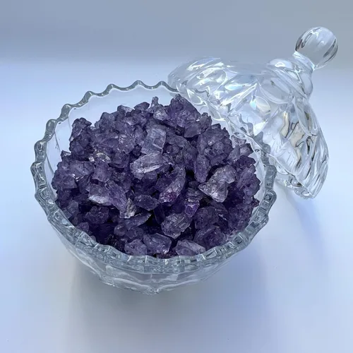 Vista 10 de SweetGlob Old Fashioned - Gemas de caramelo de azúcar de roca medianas, cristales de roca de azúcar (1 libra, sabores surtidos)