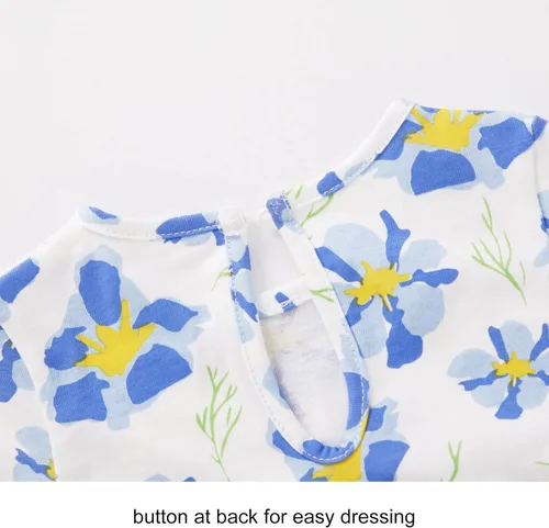 Vista 110 de pureborn Vestido de bebé niña 0-24 meses