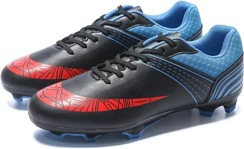 Vista 2 de Josaju Zapatos deportivos de fútbol para hombre y mujer, para deportes al aire libre, interiores, correr, caminar, zapatos de fútbol