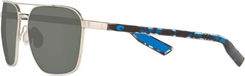 Vista 3 de Costa Del Mar Gafas de sol rectangulares Wader para hombre, Multi