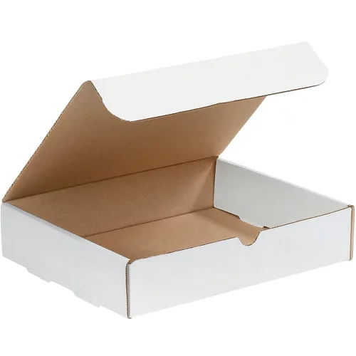 Vista 9 de BOX USA Cajas de mudanza de 10.25 pulgadas de largo x 8.25 pulgadas de ancho x 2 pulgadas de alto, medianas 50 unidades Caja de cartón corrugado